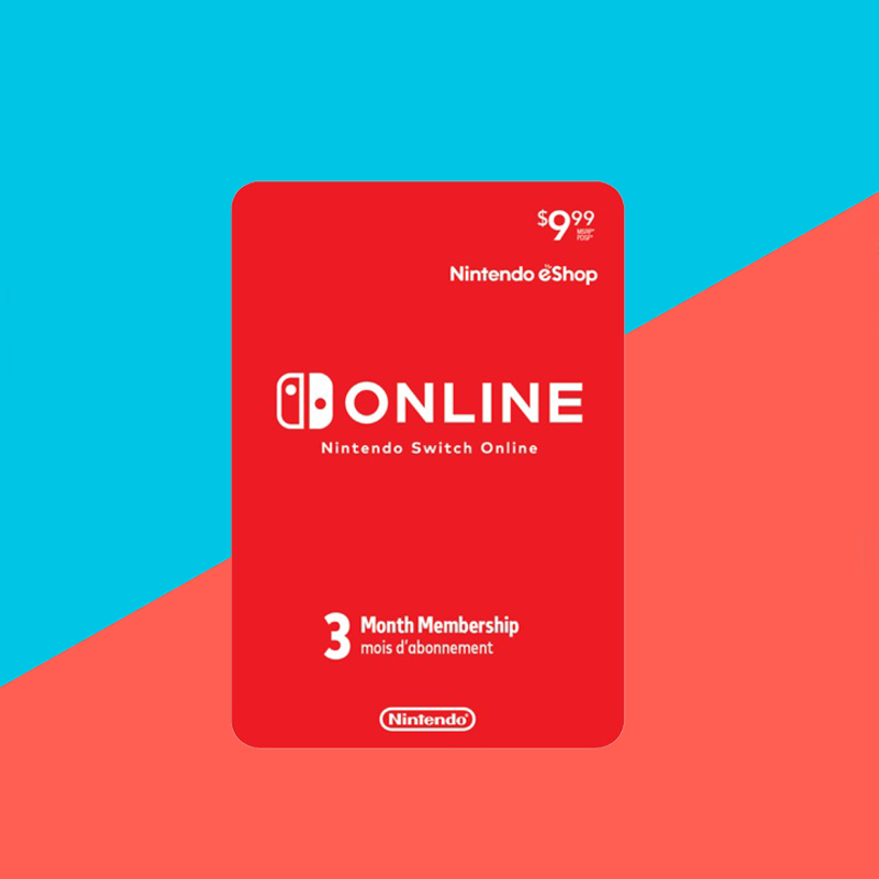 nintendo switch online 3 month membership