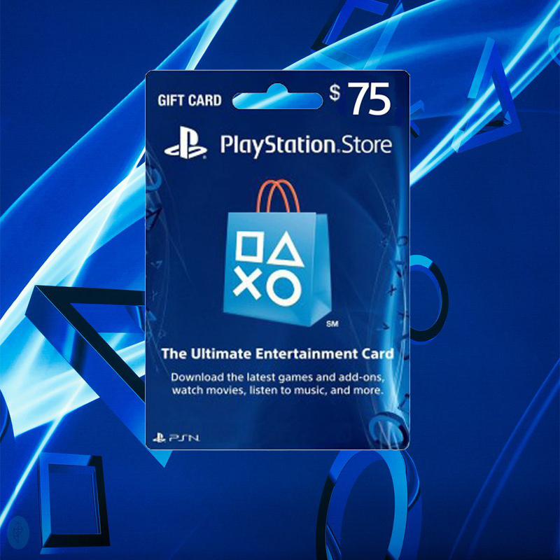 PlayStation Store Gift Card $75